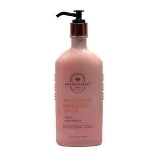 Bath & Body Works Aromatherapy Renewing Meadow Walk Lotion Rose Magnolia 6.5oz
